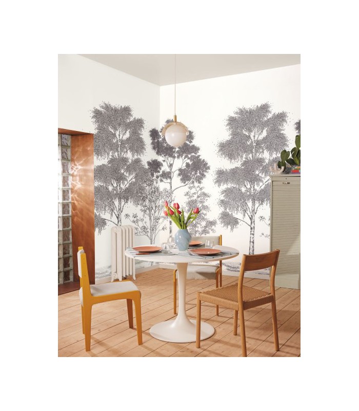 Panoramique POESIE PRINTANIERE NOIR 250x280 - Collection BALADE - CASELIO - Réf. BLD106169001