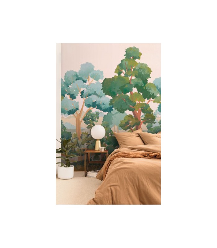 Panoramique L ETE INDIEN NOIR _L 200x310 - Collection BALADE - CASELIO - Réf. BLD106159004