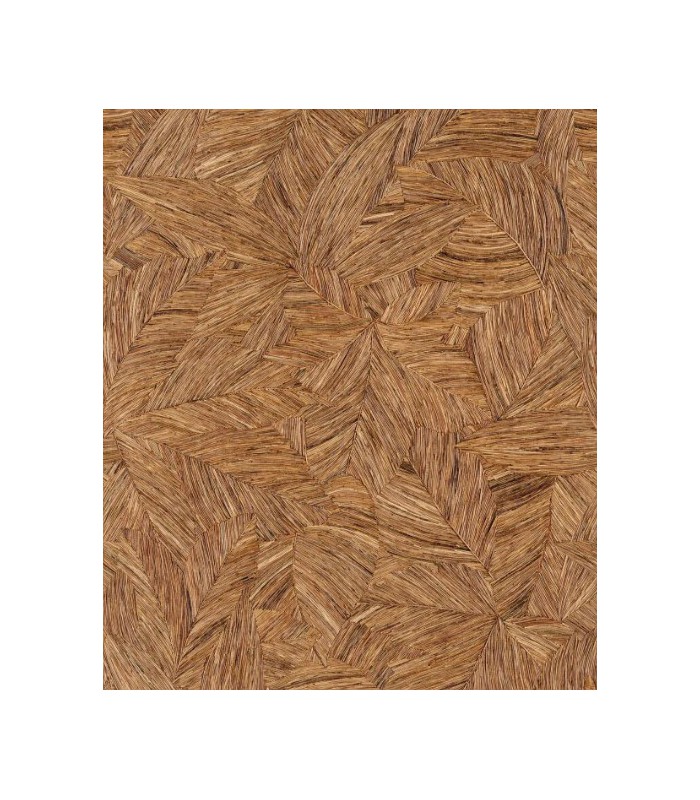 Panoramique WOOD LEAVES MARRON M 212 x 280 - Collection RELIEFS - CASELIO - Réf. RLF106172026