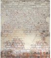 Panoramique BRICKWALL TAUPE L 212 x 310 - Collection RELIEFS - CASELIO - Réf. RLF106251027
