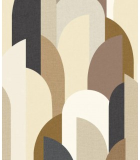 Panoramique FABRIC ARCH BEIGE L 212 x 310 - Collection RELIEFS - CASELIO - Réf. RLF106291027