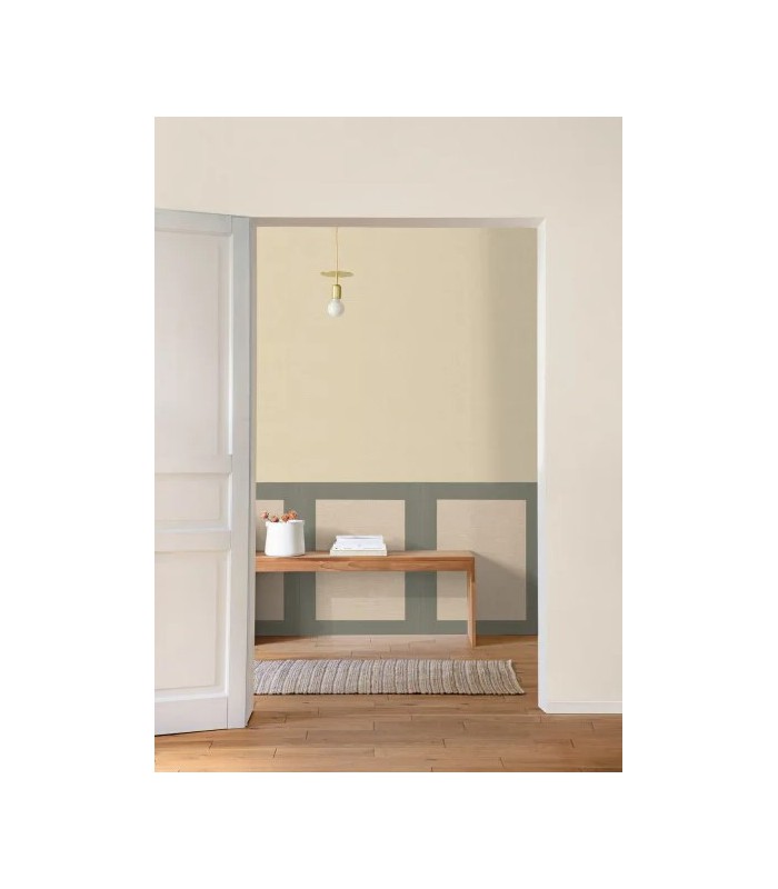 Panoramique SOUBASSEMENT JUTE S KAKI - Collection RELIEFS - CASELIO - Réf. RLF105227170