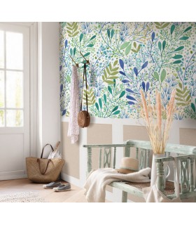 Panoramique SOUBASSEMENT JUTE M BLANC - Collection RELIEFS - CASELIO - Réf. RLF105230000