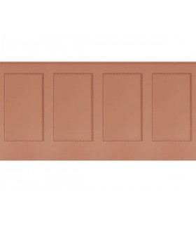 Panoramique MOULDING BASE S TERRACOTTA - Collection RELIEFS - CASELIO - Réf. RLF106358013