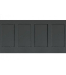 Panoramique MOULDING BASE S NOIR - Collection RELIEFS - CASELIO - Réf. RLF106359098