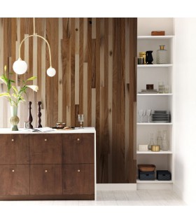 Panoramique WOODWALL MARRON L 212 x 310 - Collection RELIEFS - CASELIO - Réf. RLF106422027