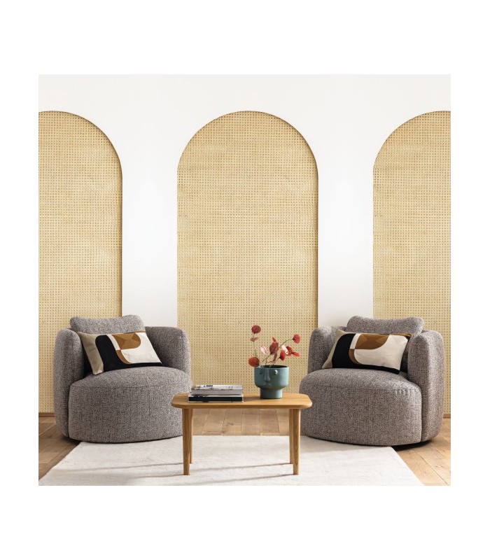 Panoramique CANEWORK ARCH BLANC M 159X280 - Collection RELIEFS - CASELIO - Réf. RLF106200035