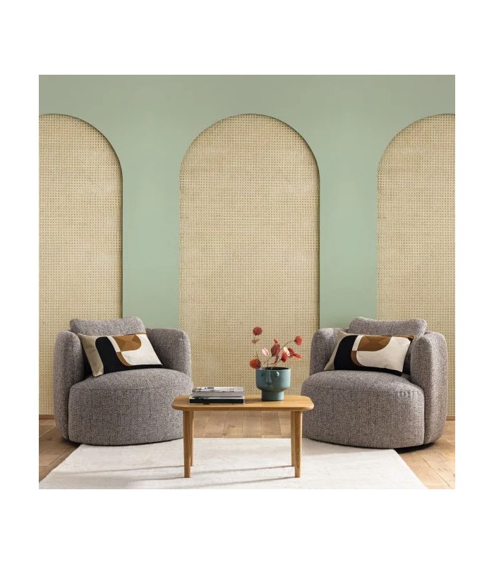 Panoramique CANEWORK ARCH VERT M 159X280 - Collection RELIEFS - CASELIO - Réf. RLF106207035