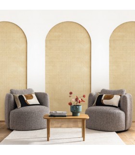 Panoramique CANEWORK ARCH BLANC L 159X310 - Collection RELIEFS - CASELIO - Réf. RLF106200036