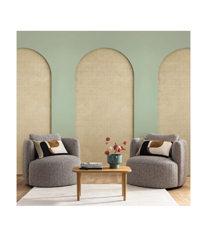 Panoramique CANEWORK ARCH VERT L 159X310 - Collection RELIEFS - CASELIO - Réf. RLF106207036