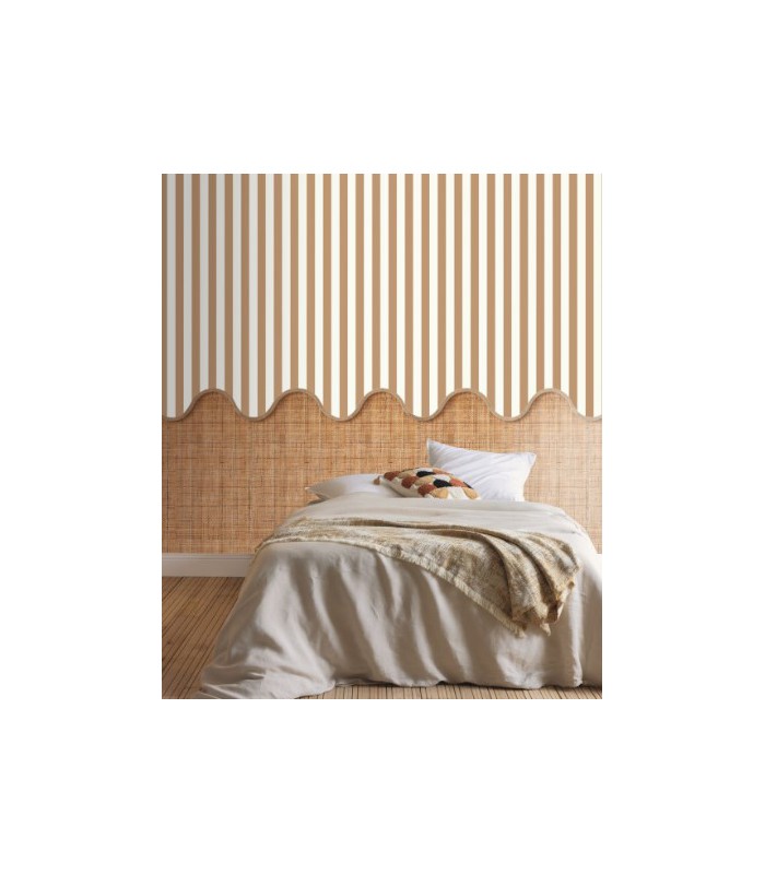 Panoramique WAVE BASE S MARRON - Collection RELIEFS - CASELIO - Réf. RLF106212014