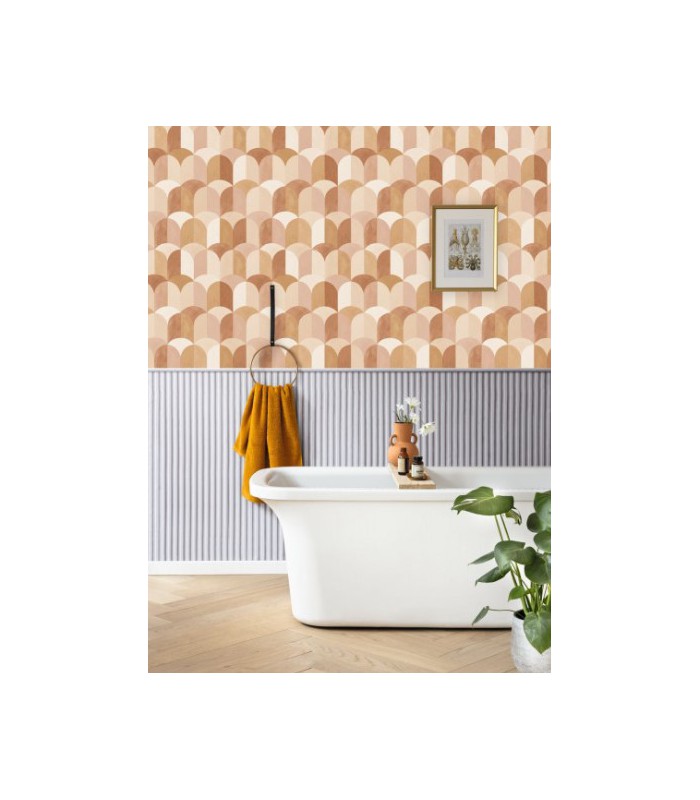 Panoramique CONCRETE BASE S GRIS - Collection RELIEFS - CASELIO - Réf. RLF106269023