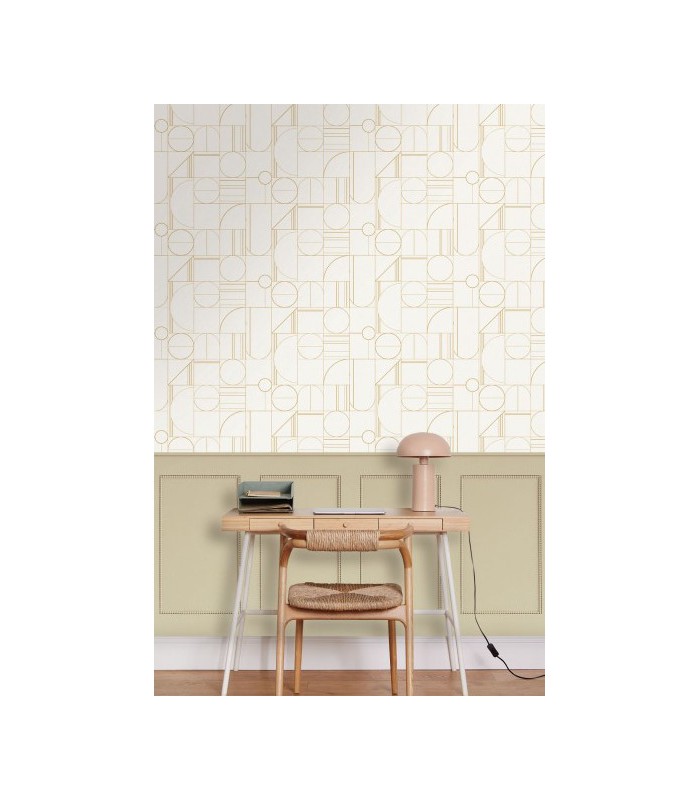 Panoramique MOULDING BASE S BEIGE - Collection RELIEFS - CASELIO - Réf. RLF106351059