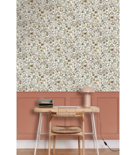 Panoramique MOULDING BASE S TERRACOTTA - Collection RELIEFS - CASELIO - Réf. RLF106358013