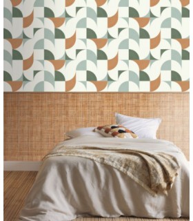 Panoramique STRAIGHT BASE M MARRON - Collection RELIEFS - CASELIO - Réf. RLF106412014