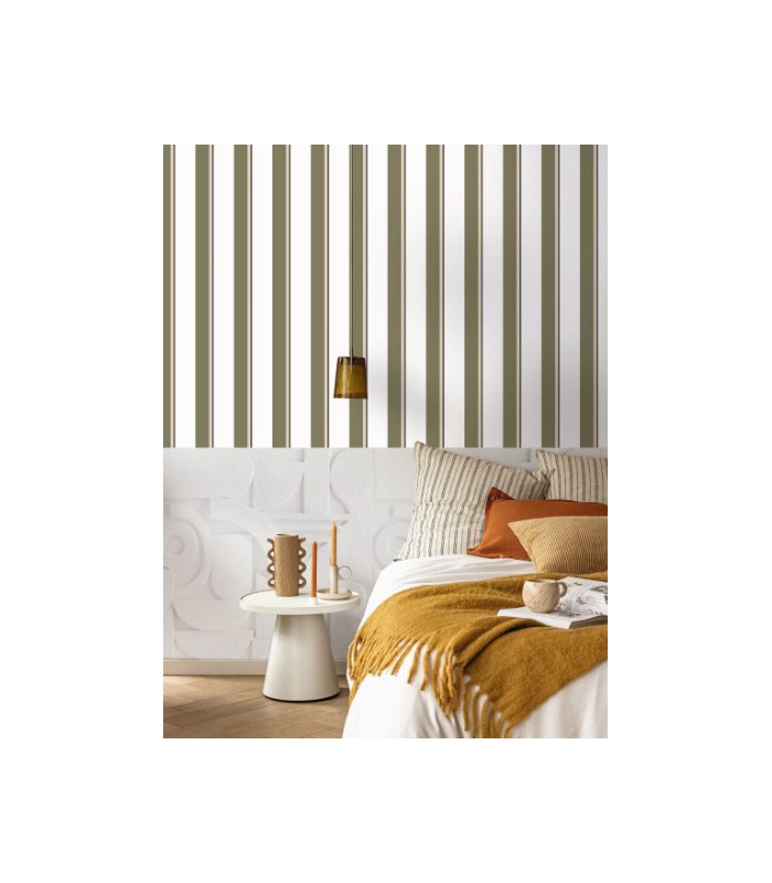 Panoramique MINERAL BASE M BLANC - Collection RELIEFS - CASELIO - Réf. RLF106430006