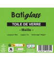 Toile de verre à peindre motif maille 140 g/m² Batiglass 50 x 1 m