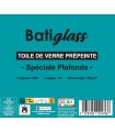 Toile de verre prépeinte spéciale plafond 155g/m² Batiglass - 50Mx1M