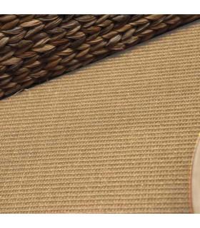 Balsan Revêtement de Sol en Sisal Naturel - Yucatan N3003 - à la coupe sur mesure - Largeur 4 mètres