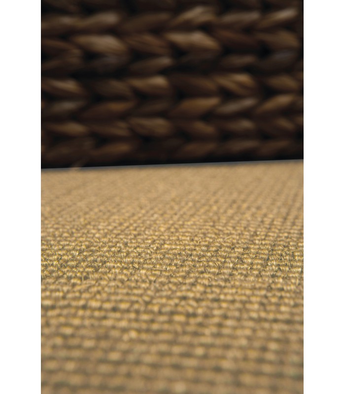 Balsan Revêtement de Sol en Sisal Naturel - Yucatan N3003 - à la coupe sur mesure - Largeur 4 mètres