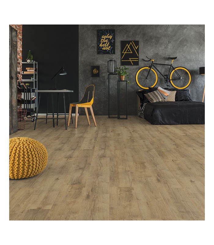 Kronotex Parquet Stratifié - Superior Advanced V4 - Chêne Naturel D4617 - 1380 x 193 x 8 mm