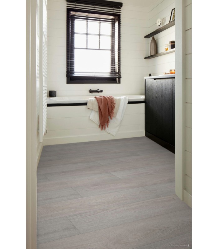 Berry Alloc Parquet stratifié Ocean+ Lame XL - Jazz Light Grey 1004 - 2038 mm x 241 mm x 12 mm