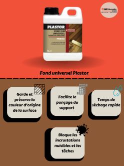 fond universel Plastor avantages